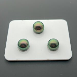 10.80+9.80 mm Peacock Tahitian Pearl Trio Set (Top quality)