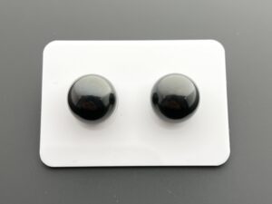 12.70 mm Paired Tahiti Piano Black Pearl Pearls