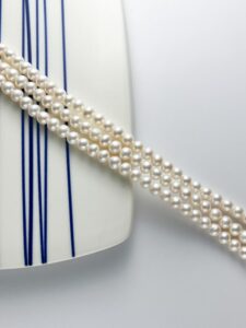 6-7 mm White Freshwater Pearl Strands