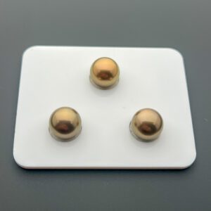 9.90 mm Chocolate Tahitian Pearl Trio Set