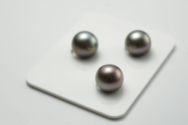 11 mm Cherry Trio set Tahiti Pearls