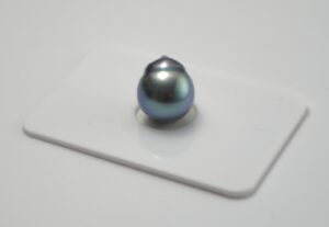 11 mm Blue Semi-Baroque Tahitian Pearl