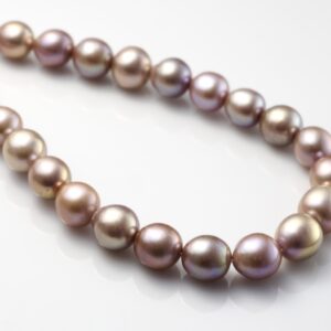 11-12 mm Purple Nucleated Freshwater Pearl Strands