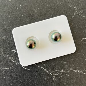 8.9 mm Tahitian Green Pearls