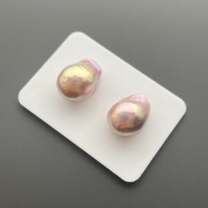 12.5 *16 mm  Paired Edison Baroque Pearls