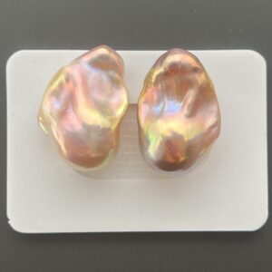 14 *21 mm  Paired FW Baroque Pearls